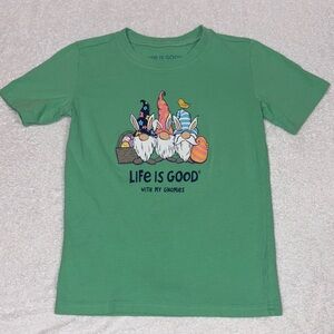 Life Is Good crusher Easter gnomies gnomes unisex gender teeneutral kids small